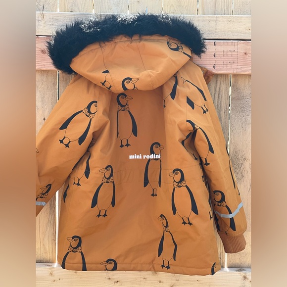 Mini Rodini Brown K2 Penguin Parka For kids All Genders - Picture 16 of 16